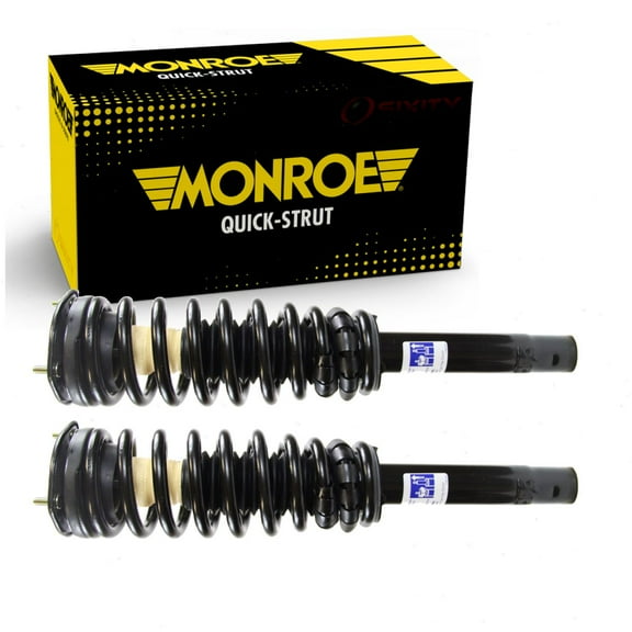 2 pc Front Strut & Coil Springs compatible with Ford Fusion 2.5L L4 2010-2012