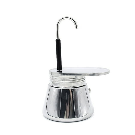 

50ml Moka Pot Stainless Steel Coffee Maker Espresso Hand Pour Coffee Tools