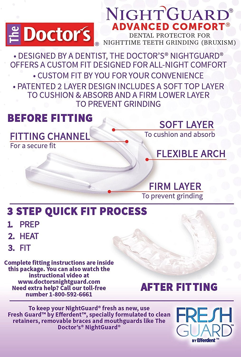 The Doctor's Advanced Comfort NightGuard 1 ea
