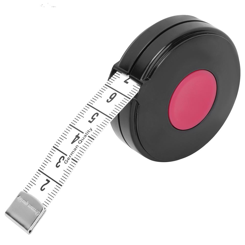 1.5M Retractable Body Measuring Ruler Sewing Cloth Tailor Tape Measure Soft 60" 
