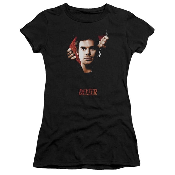 Dexter Body Bad Junior Women's T-Shirt Sheer Black