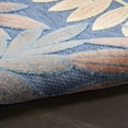 thumbnail image 5 of Nourison Aloha 9' x 12' Blue Rose Modern Rug, 5 of 9
