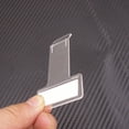 thumbnail image 4 of Soporte De 5 Piezas Ticket De Estacionamiento Transparente CLIP DE PARTIR TOTAMIENTO DE PLÁSCO Ticket De Plástico Carretero WedShield Buinkscreen Buinkets Soporte Con Cinta, 4 of 7
