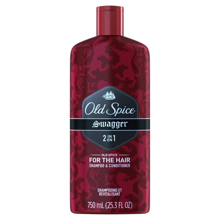 Old Spice Swagger 2-in-1 Shampoo and Conditioner 25.3 Fl
