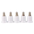 thumbnail image 1 of 5X ADATTATORE CONVERTITORE RIDUZIONE LAMPADE DA E14 A E27 PORTALAMPADE EM, 1 of 8