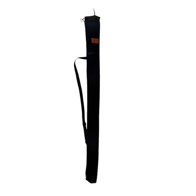 QualitChoice Sac de Rangement Portable pour Cannes à Pêche et Équipements, Pliable et Transportable. Noir 1.2m
