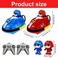 thumbnail image 2 of SKIKHN Remote Controlled Car, 2 Pack Rc Speed Bumper Cars Toys for Two Against Each Other, Remote Control Toy Cars, Mini Rc Scooter for Kids, Remote Controlled Mini Dump Vehicles, 2 of 7