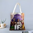 thumbnail image 2 of John Krasinski's IF MOVIE Bolso de tela con estampado de lienzo para mujer, bolsa de compras reutilizable y estética, con cremallera interior, regalo para mujer,40*40cm., 2 of 6