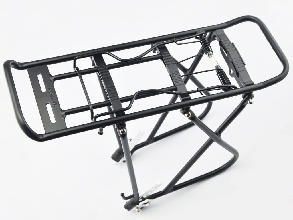 Upanbike Mountain Bike Rear Rack 110lbs Large Capacity Bike Pannier Cargo for V Brake Bike of 24' 26' 700C