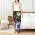 thumbnail image 6 of Lsque Colorful Tire Tunnel Park Print Women's Pajama Pants, Lounge Pant - Comfortable Home Wear,Elastic Waistband, Stylish Design-XX-Large, 6 of 9