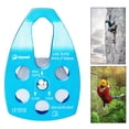 thumbnail image 4 of Portable Rope Pulley Smooth Rigging Climbing Accessory Locking Accessories Protective Quickdraw Rescue Remedy for Mountaineering Blue, 4 of 7