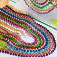 thumbnail image 4 of Collares Huskein 200 de Mardi Gras Beads, 33 cm, plástico, 4 of 8