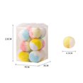 thumbnail image 3 of 12pcs Cat Toy Ball Cute Colorful Yarn Puff Balls Fun Kitten Fuzzy Balls Small Cat Pompom Balls Toys for Indoor Cats Interactive Soft Quiet Cat Toy Balls, 3 of 6