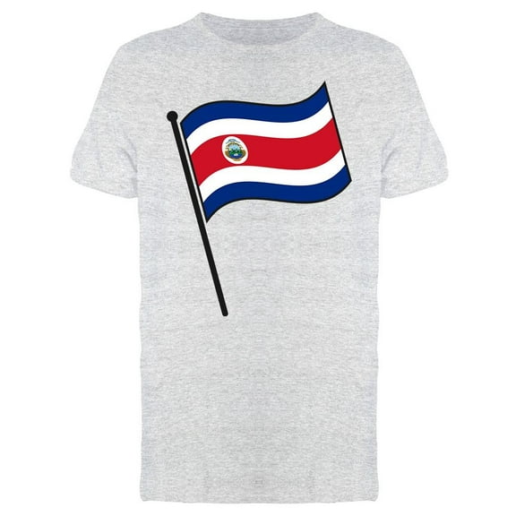 Simple Flag Costa Rica Tee Men's -Image by Shutterstock