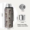 thumbnail image 7 of 20 Oz German Shorthaired Pointer Coffee Tumbler Double Wall Insulated Stainless Steel Water Bottle | Metal Reusable Thermoses Flask with Cup Cap | Leak & Sweat Proof with Anti-Dust Lid, 7 of 7
