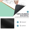 thumbnail image 4 of Texture Golden Geometric Lines Bath Rugs 16x24 Inch Non Slip Bath Mat Quick Dry Super Absorbent Thin Bath Rug Fit Under Door Washable Bath Floor Rugs for Bathroom Bathtub Shower Sink,Multi 6, 4 of 6