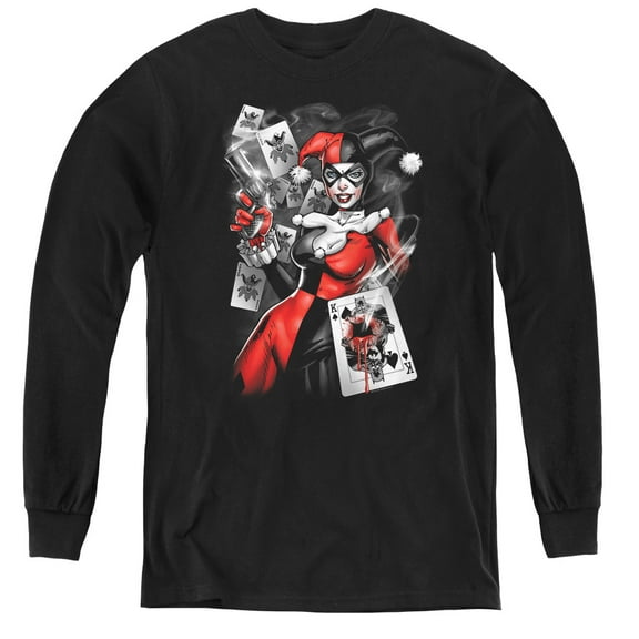 Batman - Smoking Gun - Youth Long Sleeve Shirt - Large