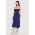 thumbnail image 2 of Women's Twist Front Strapless Midi Dress, 2 of 3