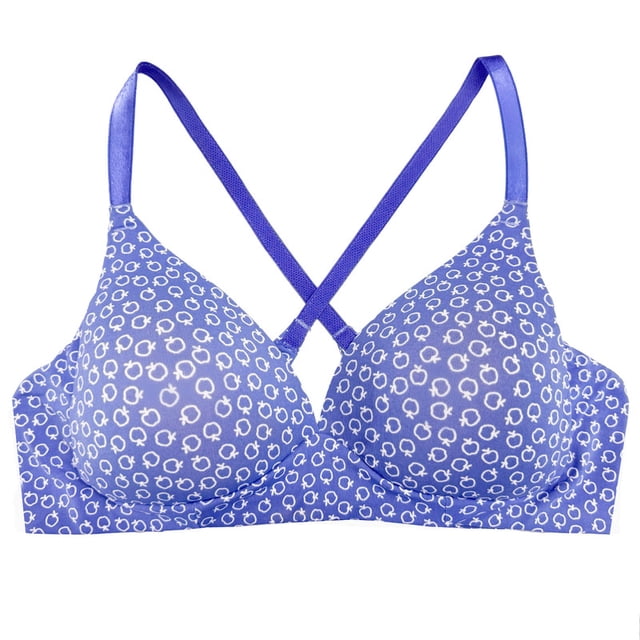 Brasier Fruit Of The Loom para Dama, Espalda cruzada Multicolor Talla 32B