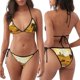 thumbnail image 3 of Fotbe Western Cowboy Ranch Traje de Baño para Mujer de Dos Piezas – Bikini Sexy de Tirantes Tipo Halter con Diseño Triangular, 3 of 6