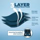 thumbnail image 4 of Arnés para perros Voyager Step-In Air All Weather S azul/negro, 4 of 7