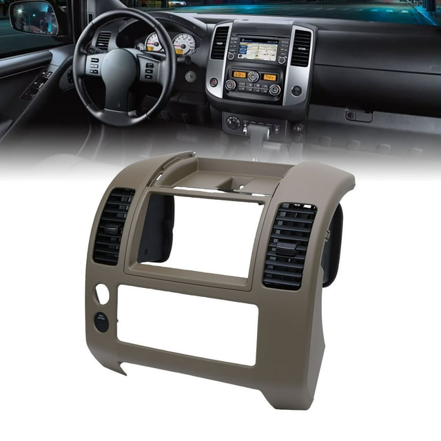 Center Dash Console Instrument Panel Lid,Center Dash Console Instrument Panel Bezel Replacement Stylish Design Enhancing Car Interior for Frontier 2005-2020