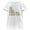 White, variant on Girl's Nintendo Super Mario Items Let The Good Vibes Roll Graphic Tee White X Large