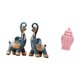 thumbnail image 5 of Figura de elefante,Figuras de elefantes,estatuas,adornos de animales,Escultura coleccionable para dormitorio,decoración del hogar,regalo.,Tarro de jengibre de cerámica,Jarrón de cerámica, 5 of 8