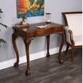 thumbnail image 2 of Butler Specialty Masterpiece Traditional Writing Desk In Vintage Oak, 2 of 9