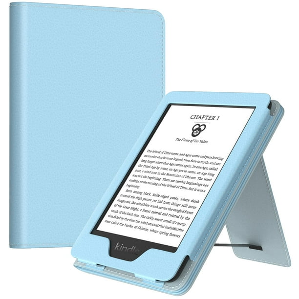 Funda MoKo para Kindle 11.ª generación 2024/2022 totalmente nuevo, color azul cielo