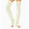 thumbnail image 3 of Mgmyaa Women's Knitted Leg Warmers - Over the Knee Extra Long Winter Thick Thigh High Footless Sock, 3 of 5