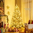 thumbnail image 2 of Árbol de Navidad Costway preiluminado 180 cm con 928 puntas y soporte de metal, 2 of 7