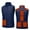 Blue, variant on Plus Size Heated Jackets for Men Outdoor Warm Clothing Heated For Riding Skiing Fishing Charging Via Heated Coat