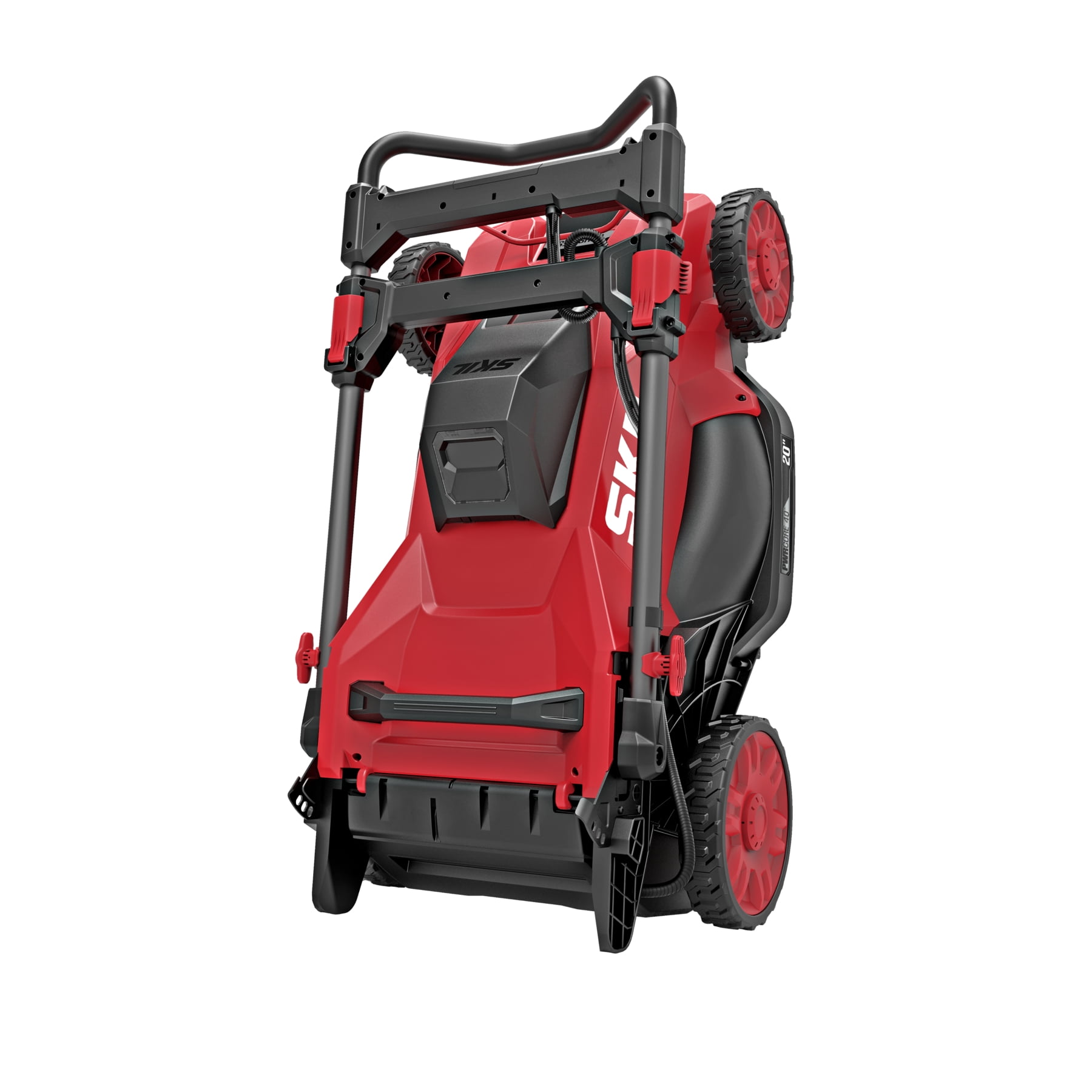 SKIL PWR CORE 40V 20-Inch Battery Lawn Mower, Brushless Push Mower with 6.0Ah Battery and Charger, Cordless Electric Lawn Mower with 3-in-1 Mulching, Bagging