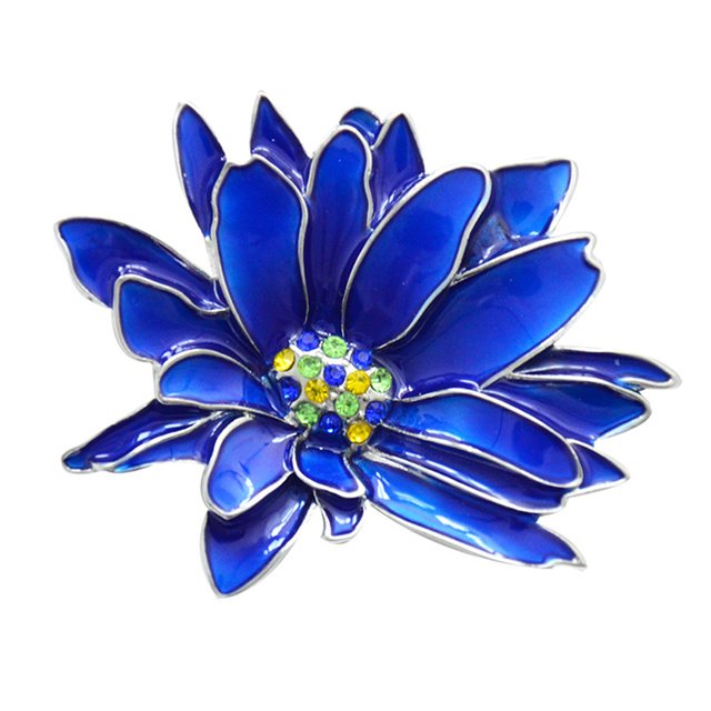 Methold Women Brooch Fashion Zinc Alloy Crystal Pin Banquet Decoration DIY Clothing Rhinestone Party Breast Breastpin Jewelry Type3 NO3