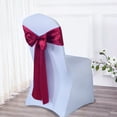 thumbnail image 4 of SPRING PARK Satin Chair Sashes Bow sash for Wedding and Events Supplies Party Decoration Chair Cover, 4 of 7
