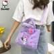 thumbnail image 4 of Sanrio-Bolso de felpa de alta capacidad para niñas, bandolera de juguete Kawaii, Cinnamoroll, Kuromi, Hello Kitty, Y2k2217, 4 of 5