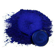 Mica Powder Pigment “Nokon Blue” (50g) Multipurpose DIY Arts and Crafts Additive | Woodworking, Epoxy, Resin, Paint, Nail Polish, Lip Balm (Nokon Blue, 50G)