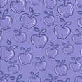 thumbnail image 1 of Ahgly Company Machine Washable Indoor Square Transitional Purple Mimosa Purple Area Rugs, 5' Square, 1 of 7