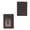 Brown, variant on Unisex Card holder with RFID blocking up to 8 Card, Cash and ID Slots, full grain, Genuine Leather, Handcrafted, ultra-strong stich