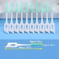 thumbnail image 5 of ACDANC 300 Pieces Dual-Use Interdental Brushes Soft Silicone,Disposable Dental Picks,Premium Dental Floss Picks for Effective Teeth Cleaning (200Pcs Green+100Pcs Blue), 5 of 7