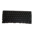 thumbnail image 3 of Teclado de repuesto para portátil Soledad US English Negro 15'' A1398 ME293 ME663 Mgxc2 Mgxa2, 3 of 8