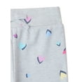 thumbnail image 3 of Garanimals Baby and Toddler Girls French Terry Joggers, 3-Pack, Sizes 12M-5T, 3 of 5