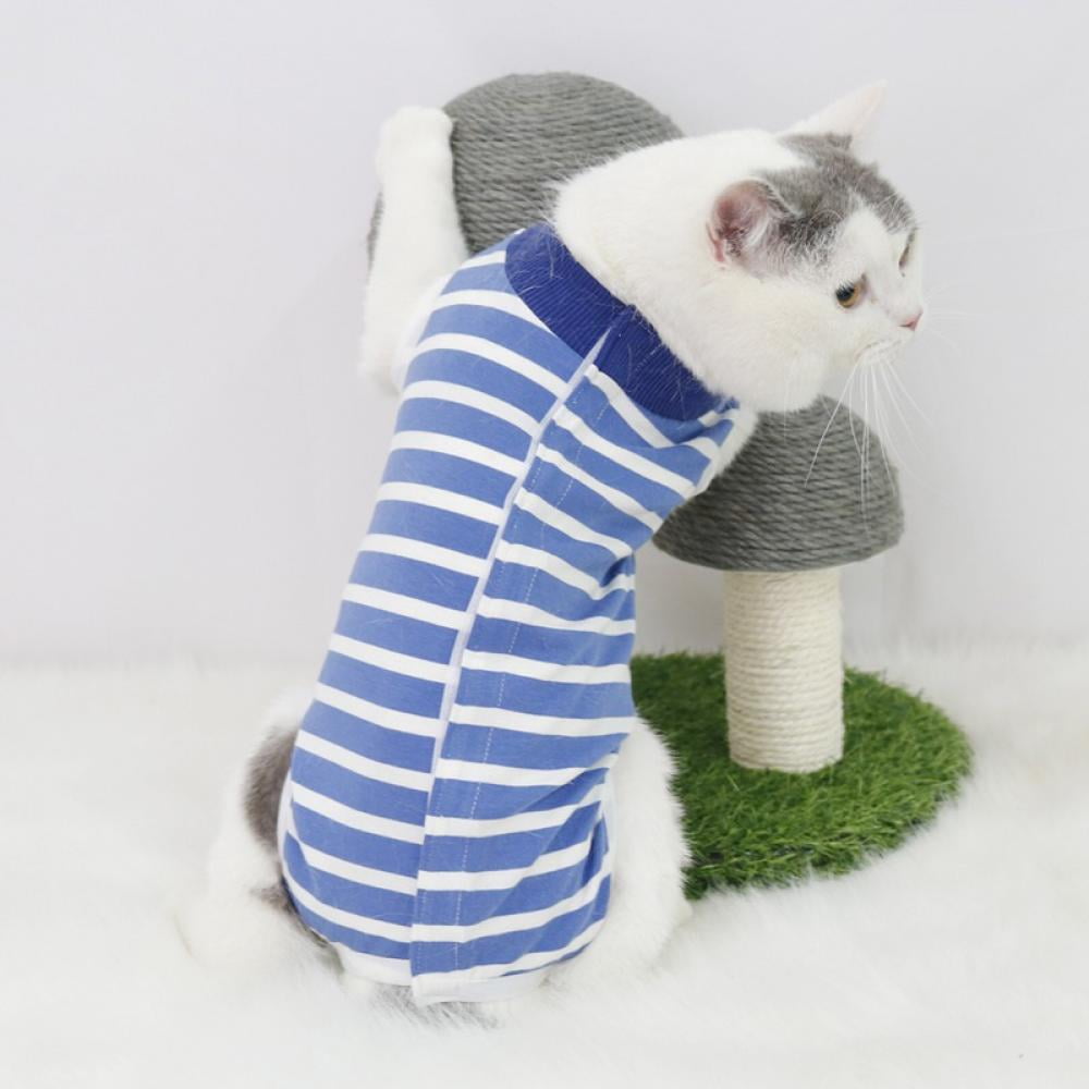 Cat Surgical Recovery Suit, Breathable Kitten After Surgery Wear Pet
