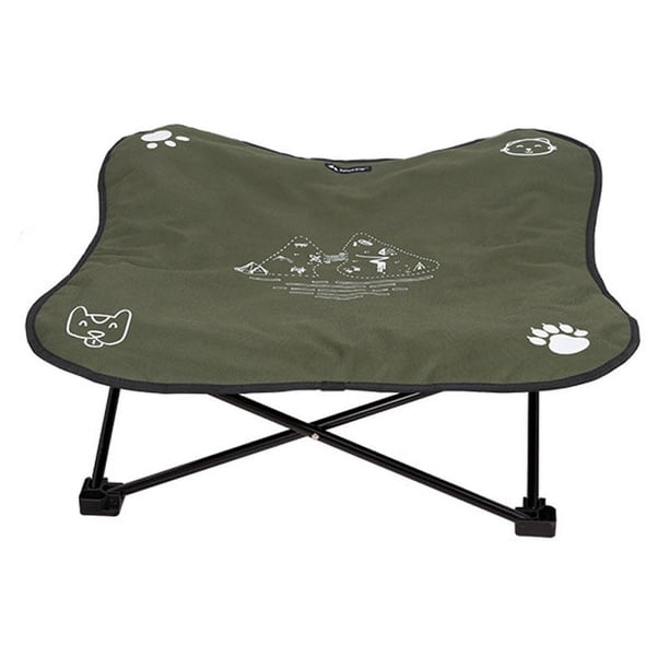 Cama elevada para perros y gatos Yeacher Cuna plegable para acampar aluminio