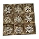 thumbnail image 2 of Adornos de copos de nieve para colgar en el árbol, manualidades navideñas de madera Con cuerda, 2 of 6