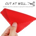 thumbnail image 3 of IFANLANDOR 20Pack Simple Design Red Needlework Fabric for Crafting, 3 of 8