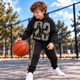 thumbnail image 3 of Quad Seven Boys Jogger Set 2 Piece Pullover Fleece Hoodie and Joggers Sweatpants for Boys, 3 of 7