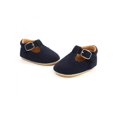 thumbnail image 3 of Luxsea Toddler First Walking Shoes Lovely Baby Boy Frosted PU Leather Casual Non-slip Rubber Soft Sole, 3 of 6