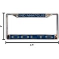 thumbnail image 5 of Indianapolis Football Colts Chrome Metal License Plate Frame Holder, 5 of 6